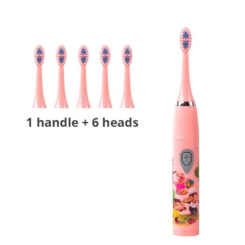 Universal Electric Toothbrush For Adults IPX7 Waterproof, Smart Timer, Life - Perfect For Travel!The Brush Head Color Is Random