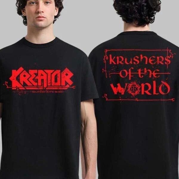 Kreator Krushers Of The World Album T-Shirt S