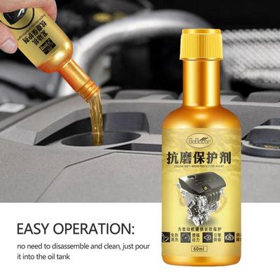 Additif pour huile moteur de voiture 60 ml Agent de protection du moteur réduisant le bruit Huile moteur de voiture Produit d'entretien pour la restauration du moteur