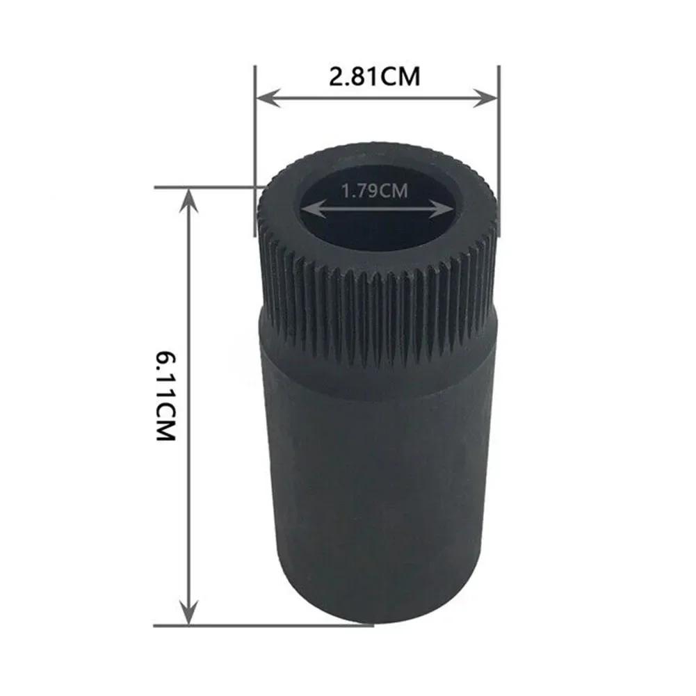 Black Socket Pre Chamber Easy Installation 58 Tooth Socket Car Repair Drive 1/2” For Mercedes-Benz Engines 601