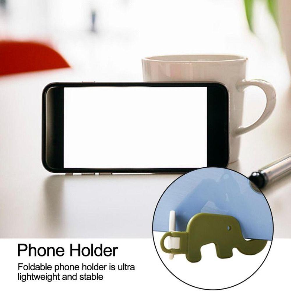 Storage Elephant Phone Holder Key Chain Elephant Elephant Phone Bracket Keyring  Jewelry Gift
