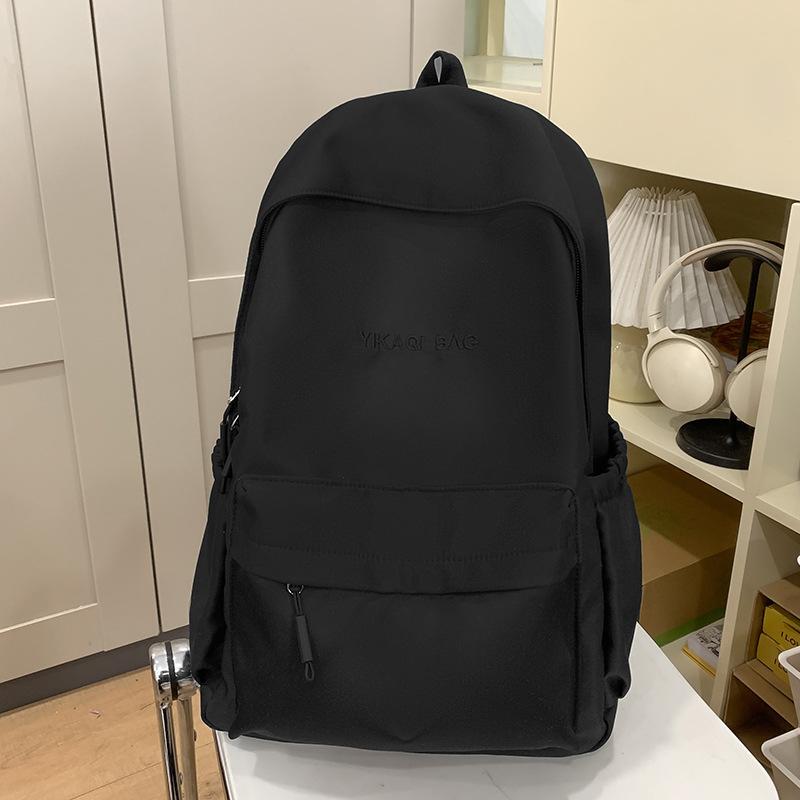 New Elementary School Student Schoolbag for Girls Junior High School Students with High Looks Letter Backpack