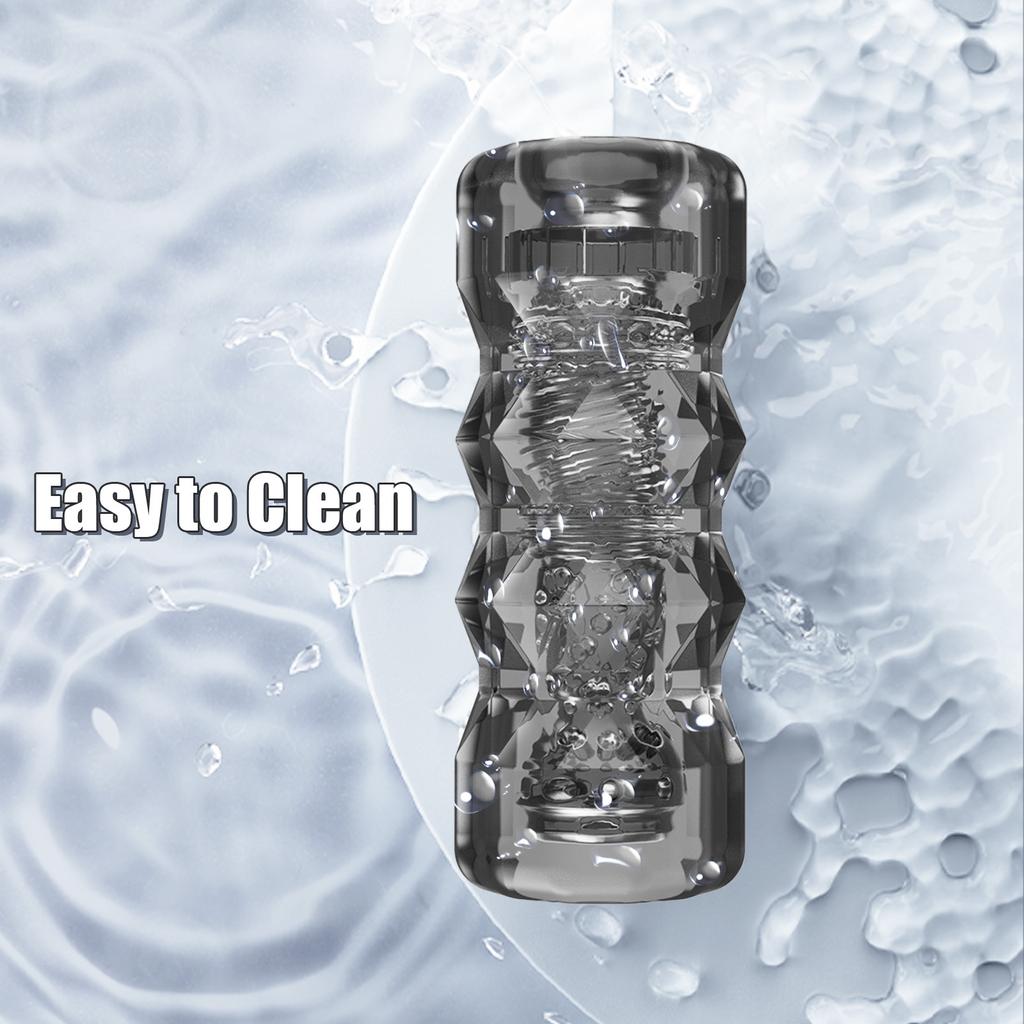 Male Masturbator Pocket Pussy Realistic Male Sex Toys 3D Faux Pocket Masturbator Soft and Reusable Stretchy Pocket Pussy