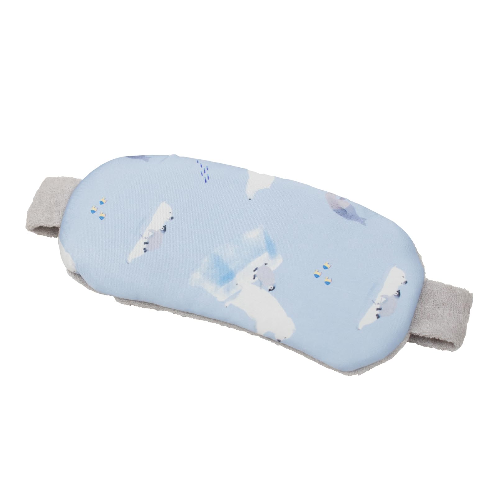 

Friends Hill Cooling Eye Polar Bear Blue or antibacterial PET packaging Pillow, Holiday, [WS-194-439] Q-MAX 0.40 higher, coating, синий