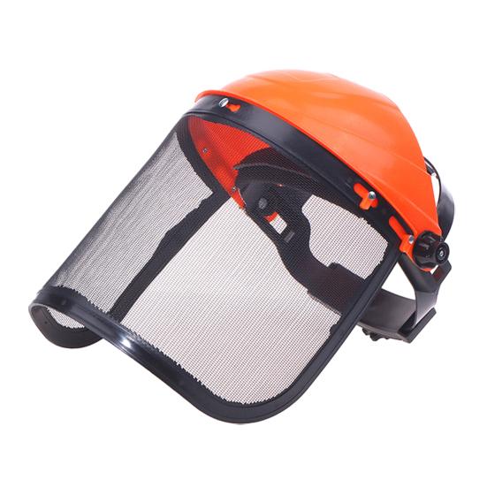 Chainsaw Face Shield Full Protection Safety Mask Mesh Visor Face Shield Anti-Splash Face Guard for Gardening Yard Work And Wood Cutting