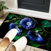 Elegant Floral Still Life Office Rug Chair Mat, Entryway Carpet, Suitable for Front Door, Bedroom, Living Room, Desk, Holiday Gift