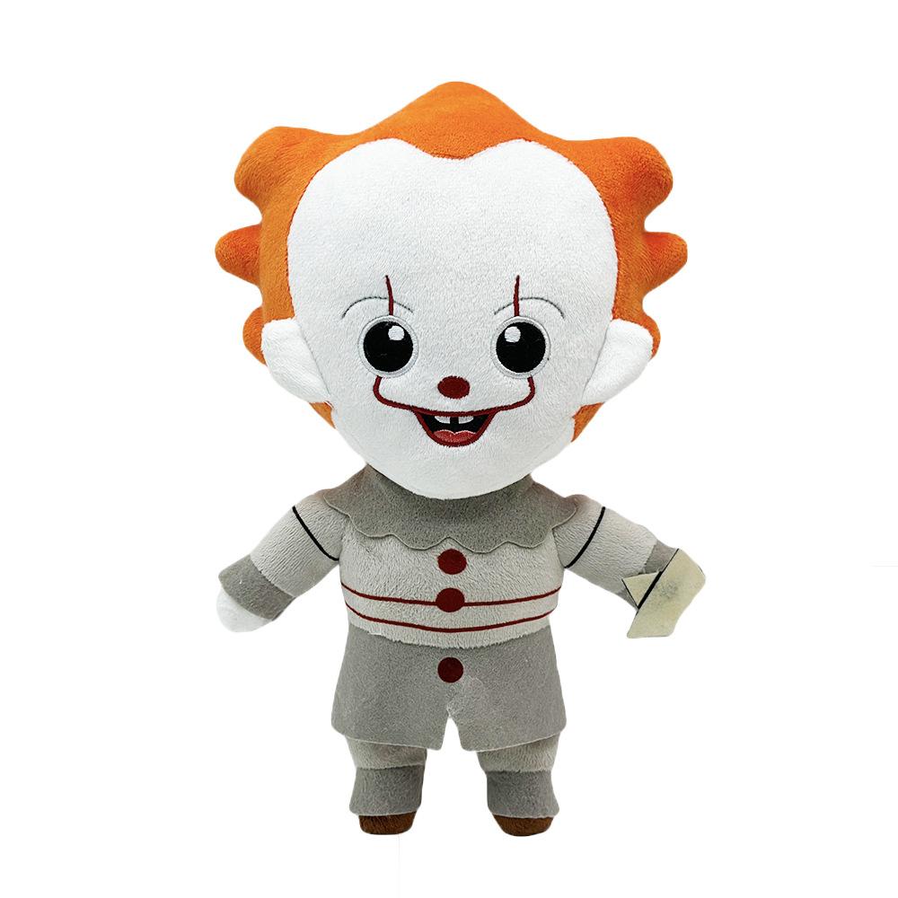 

2025 NEW 28cm IT Pennywise Horror Phunny Plush Toys Plushies Stuffed Doll Sofa Pillow Gifts for Kids Child Birthday Christmas