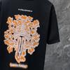 GZ-8935 CHROME HEARTS 2025 Sommer Neue Hohe Qualität Baumwolle Rundhals Lose Große Größe männer und frauen T-shirt Paar t-shirt