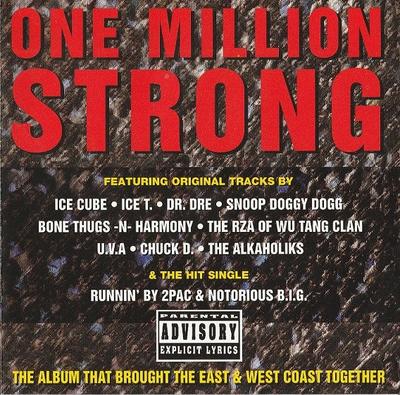 CD VARIOUS - One Million Strong BJAM0010 Blakjam 1998 UK Rap & Hip-Hop/R&B Used