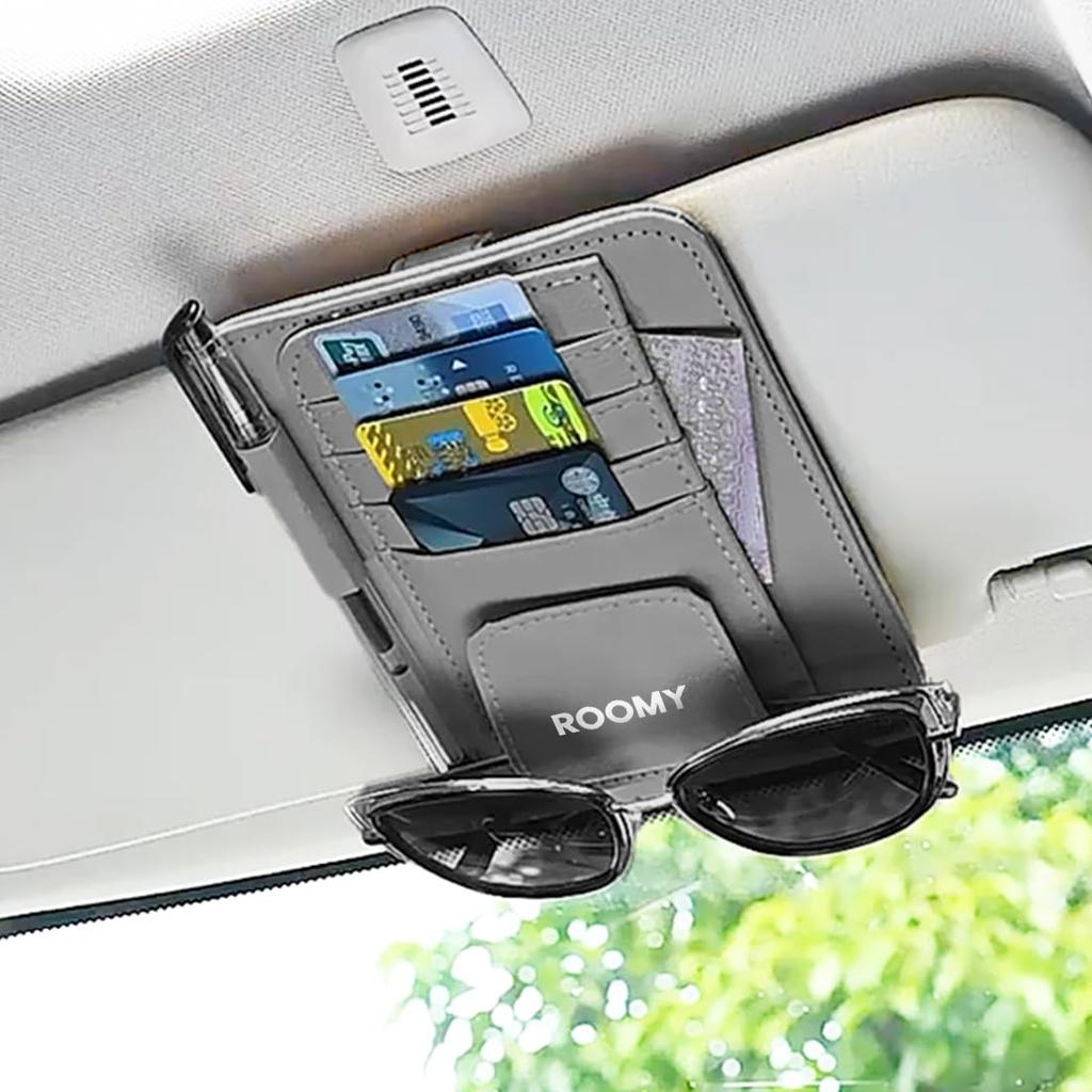 Suitable for Loomy, Car Storage, Visor, Sun Visor Pocket, Sunglasses Holder, Roomy, New Model,