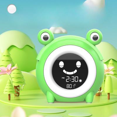 Creative Cartoon Frog Alarm Clock Smart Children's Electronic Clock Student Timed Mini Alarm Clock Gift