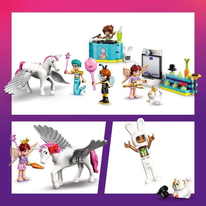 LEGO Friends 42661 Soirée Déguisée avec une Licorne et une Fée - Jeu dès 6 Ans