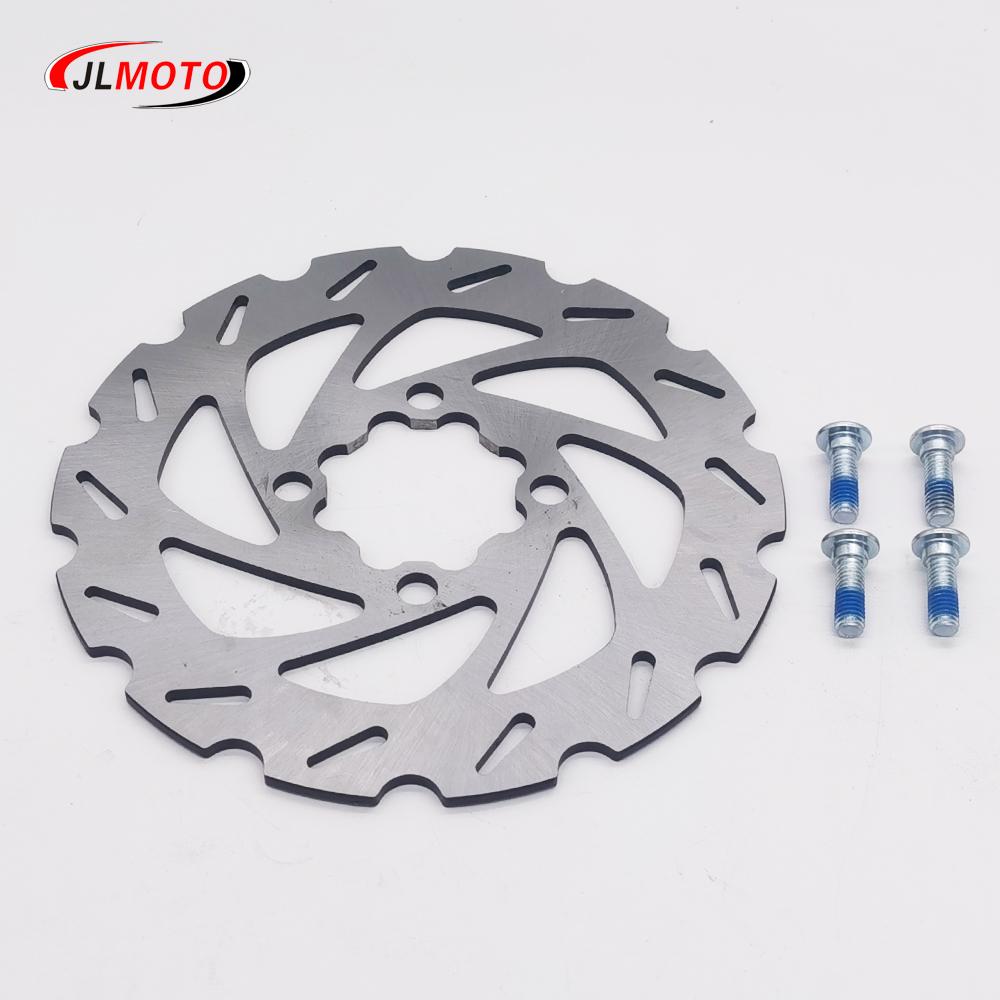 Rear Brake Rotor Disc & 4x Bolts For Yamaha Raptor ATV Quad Bike 700 700R YFM700 YFM700R 2006- 1S3-2582W-10-00