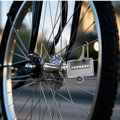 Cycling Wheel Lights Waterproof Rechargeable Tire Lights Motion Sensor Cycle Decoration Solar Powered Spoke Lamp For Adults & Bo