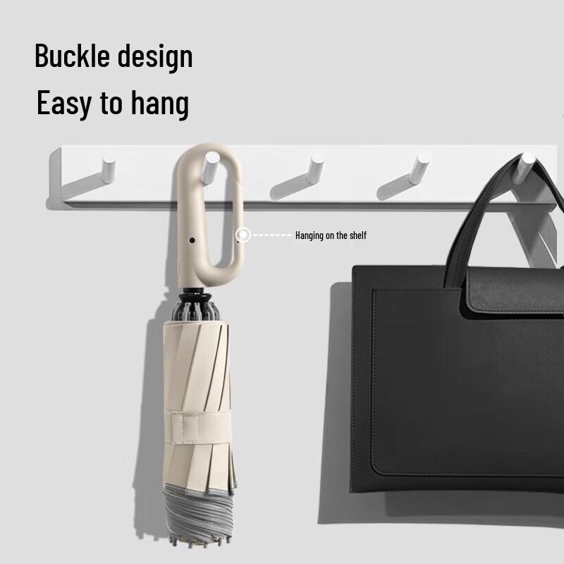 Meido 10-Rib Automatic Folding Umbrella