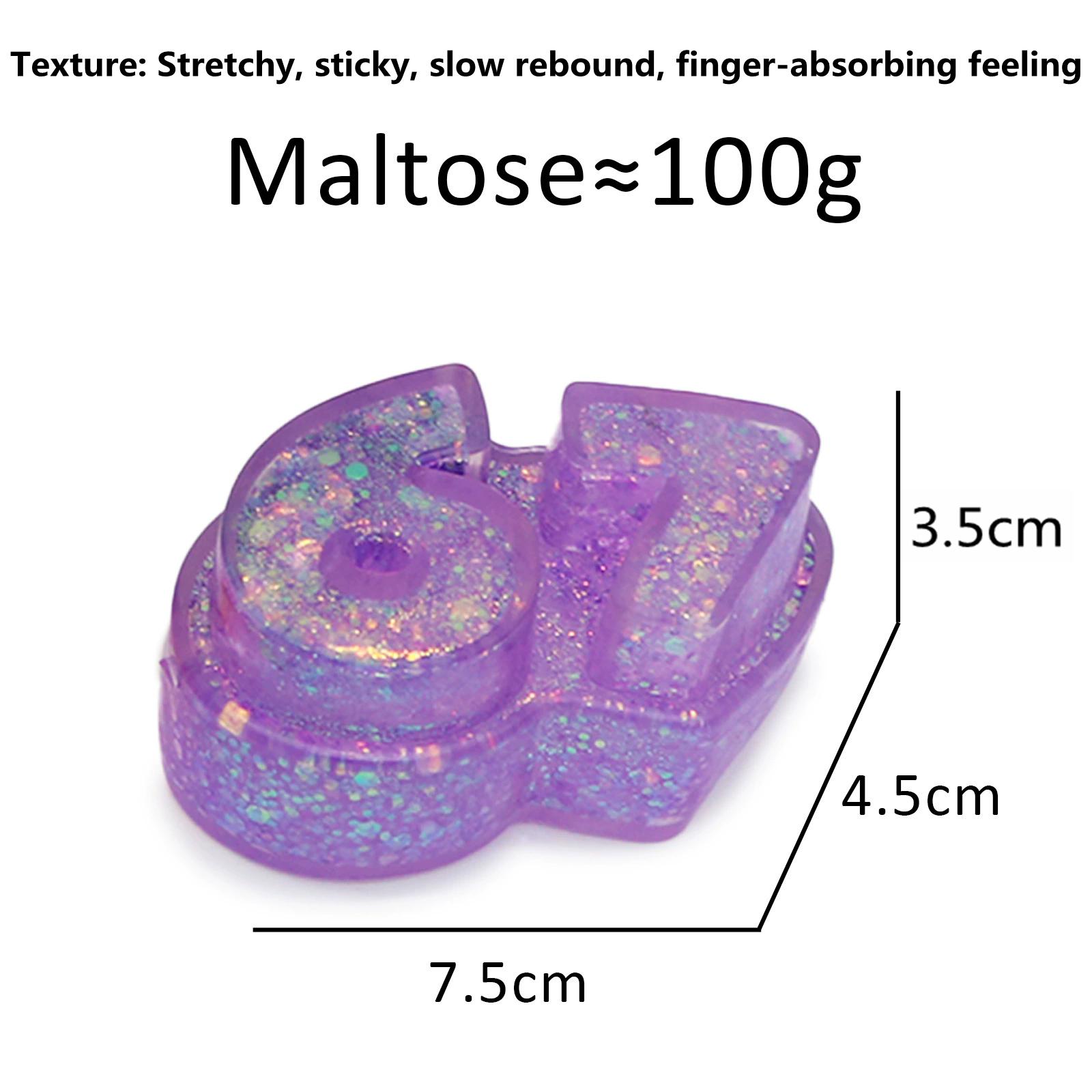 Speelgoed Speelgoed Squishy Zes Zeven Maltose Sensorisch Fidget Zacht Langzame Terugslag Knijpen Nummer 67 Serie Knijpspeelgoed Decompressiespeelgoed