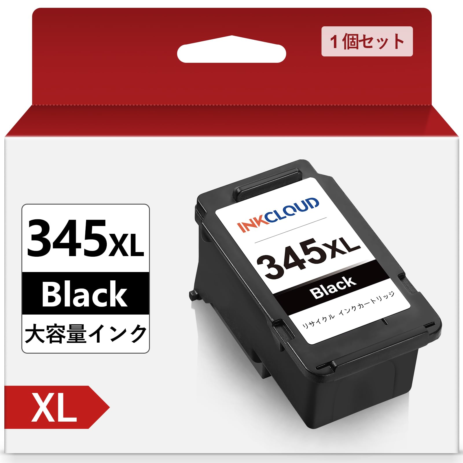 

Ink Cartridges for Canon 345 XL Black Recycled Ink Cartridges for Canon PIXMA and TR4530 Includes Remaining Ink Level Display and Japanese Instruction