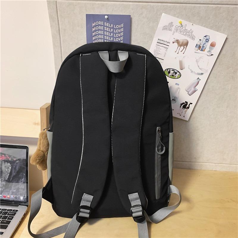 School bag School bag Female college student Versatile Harajuku simple backpack Girls commuting shopping small backpack