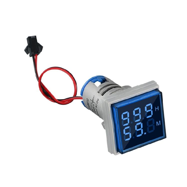 Precisions  Double  Display Hour Meter with Impact Resistance & Long Life Multifunction  LED Hour Meter for Various Environment