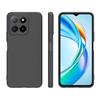 For Honor 200 Smart Case Black Matte Slim Soft TPU Back Phone Cover for Honor X8C X7C X9C Smart Cases Honor200 Pro Lite Bumper