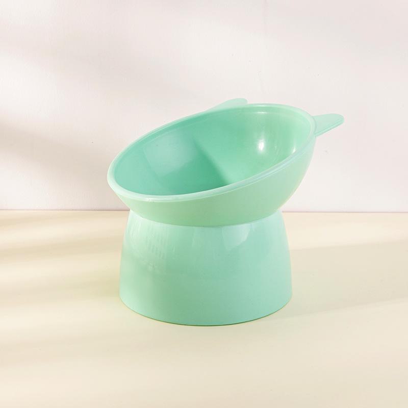 

Миска для домашних животных с высокой посадкой, карамельного цвета - защита от опрокидывания, шея для кошек и мелких собак Picture model