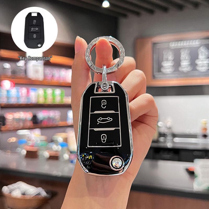 Peugeot Key Cover for Models 308, 301, 408, 308s, 3008, 2008, 508