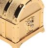 Vintage Jewelry Box Gold Color Retro   Zinc Alloy Scratch Proof Small Jewelry Box for Rings rrings Necklace