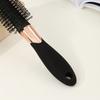 Round Barrel Hair Brush with Plastic Bristles Professional Styling Tool for Curling & Straightening