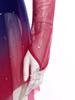 Damen Gradient Leotard Kleid Langarm Ärmellos Strasssteine Unregelmäßiger Netzsaum Eiskunstlauf Ballett Body