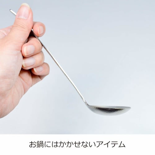Nichi Nichi Dogu Hammered Mini Stainless Steel Ladle, Made in Japan, S-6, Silver, 17.5cm