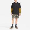 Nike Collezione ACG T-shirt a maniche corte a tinta unita da uomo per sport all'aperto, vestibilità ampia, nero DQ1816-011