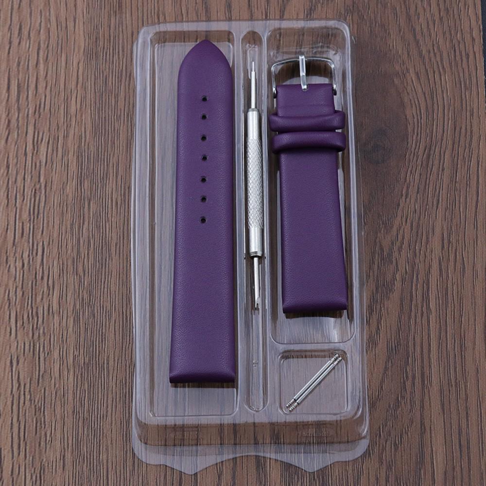 

Водонепроницаемый ремешок для часов из натуральной кожи в коробке с принтом пальм (Размеры 8-24 мм) 18 mm