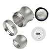 Handheld Cylindrical Magnifying Glass Underestimates Pigeon Eye Buddha Brand 20 Times Jewelry Diamond Magnifying Glass