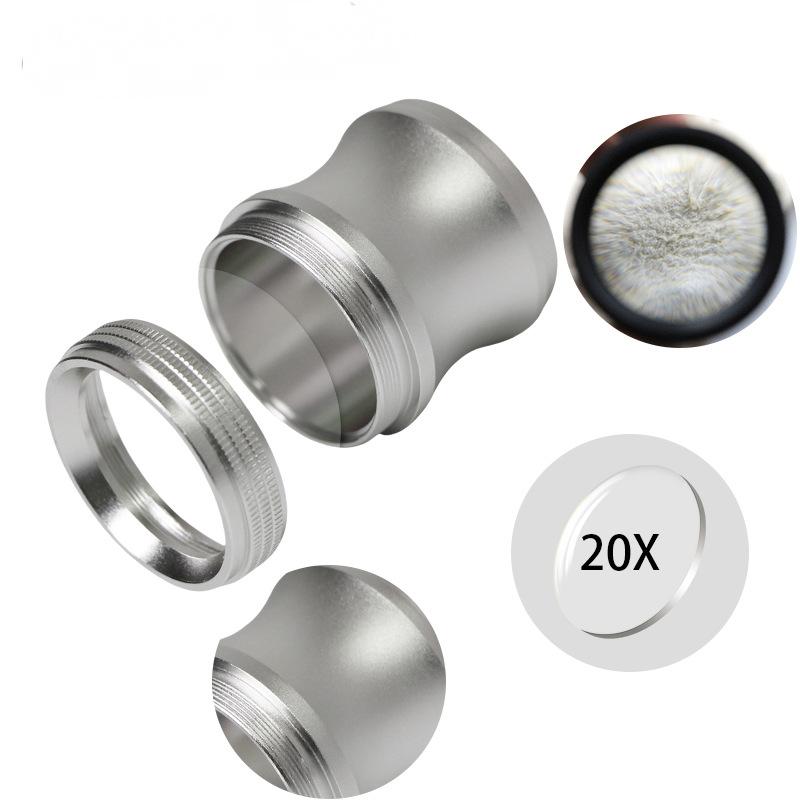 Handheld Cylindrical Magnifying Glass Underestimates Pigeon Eye Buddha Brand 20 Times Jewelry Diamond Magnifying Glass