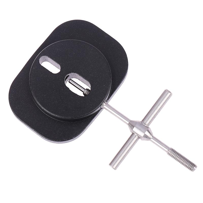 

Съемник штифта подшипника рыболовной катушки Съемник штифта катушки из алюминиевого сплава Легкий портативный инструмент для обслуживания приманки чёрный