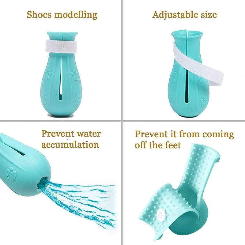Anti Scratch Cat Feet, Cat Paw Protection, Bathtub, Anti Scratch Adjustable Pet Shower Boots, Cat Paw Nail Covers, Pet Products