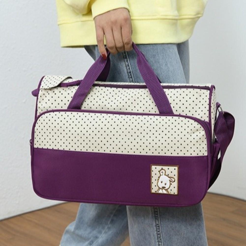 5Pcs/Set Multifunctional Travel Stroller Organizer Newborn Accessories Bag  Mother and Baby