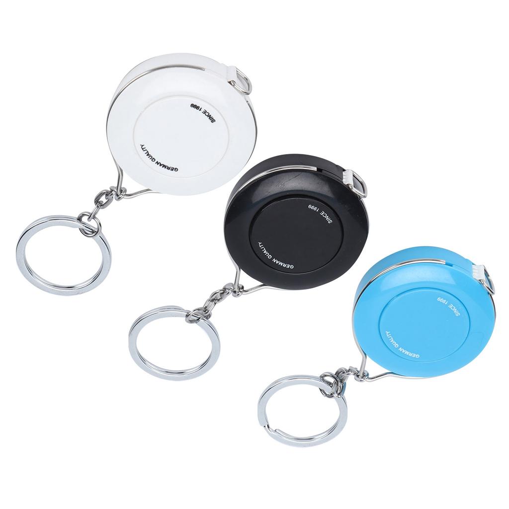 3Pcs Soft Tape Measures Retractable Rulers with Plastic Shells for Fabric Sewing Tailor Cloth Knitting