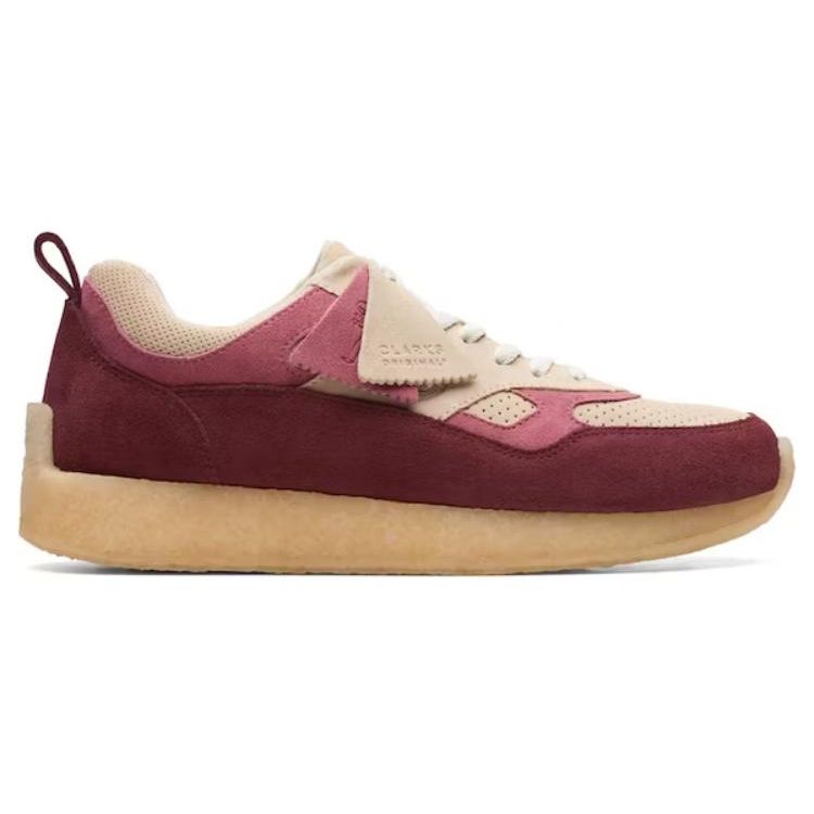 Clarks Originals Lockhill Ronnie Fieg 8th Street Oxblood Combi Men Sneakers 26168526