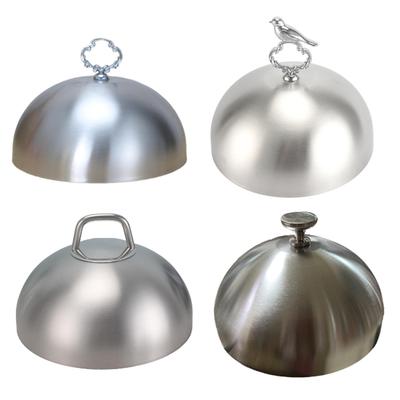 Cheese Melting Dome Multifunctional Stainless Steel Utility Kitchen Supplies BBQ Accessory for Cheeseburger Steak Sandwiches