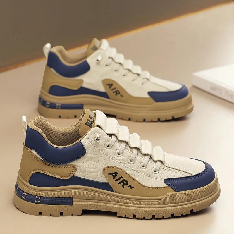 New Men's Sports Shoes, High Top Casual Shoes, Anti Slip Running Shoes, Comfortable Vulcanized Shoes, Outdoor Men's Loafers