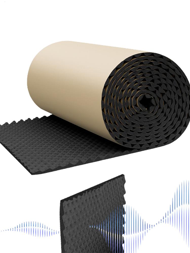 Sound Proofing Panels for Walls Acoustic Panels Sound Pads Noise Reduction Panels Waterproof Sound Barrier Self-Adhesive Sound