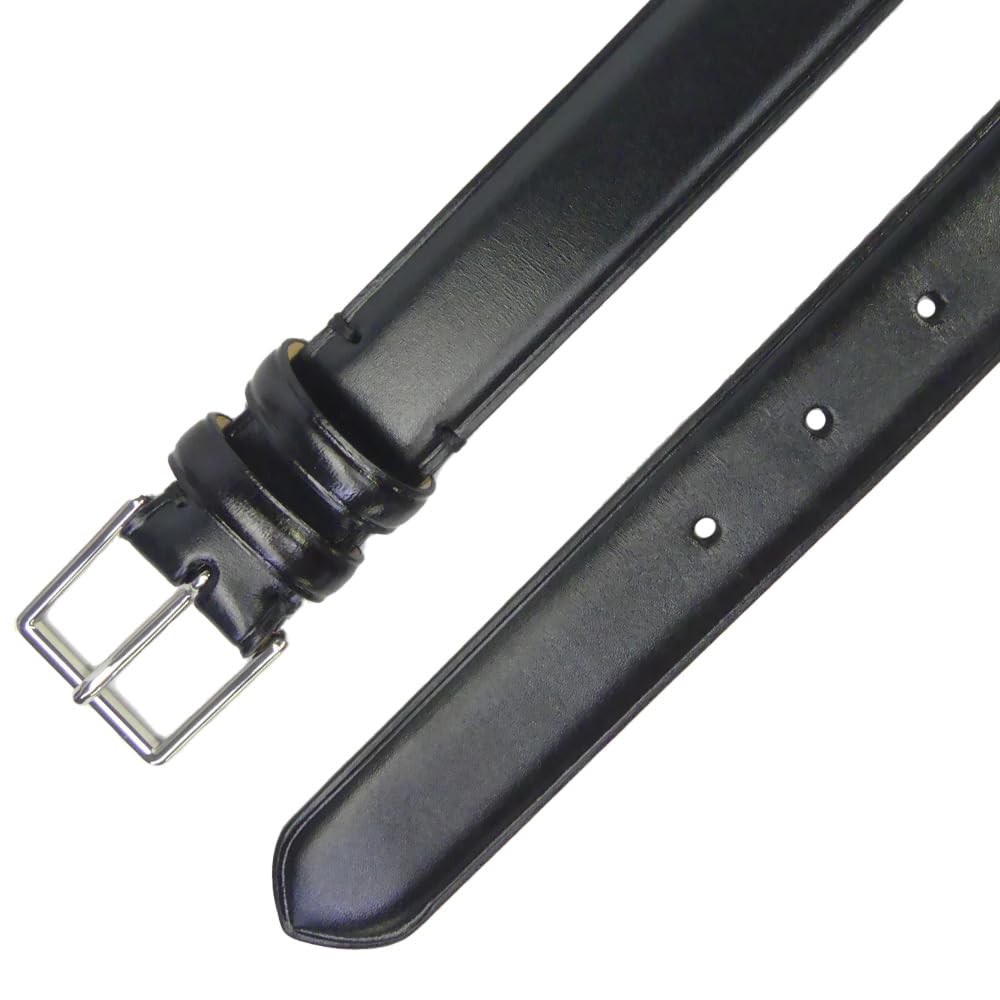 Paul Smith Leather Belt 32 Inches Men's 4946-ASUIT, Black, (84cm) [Used]