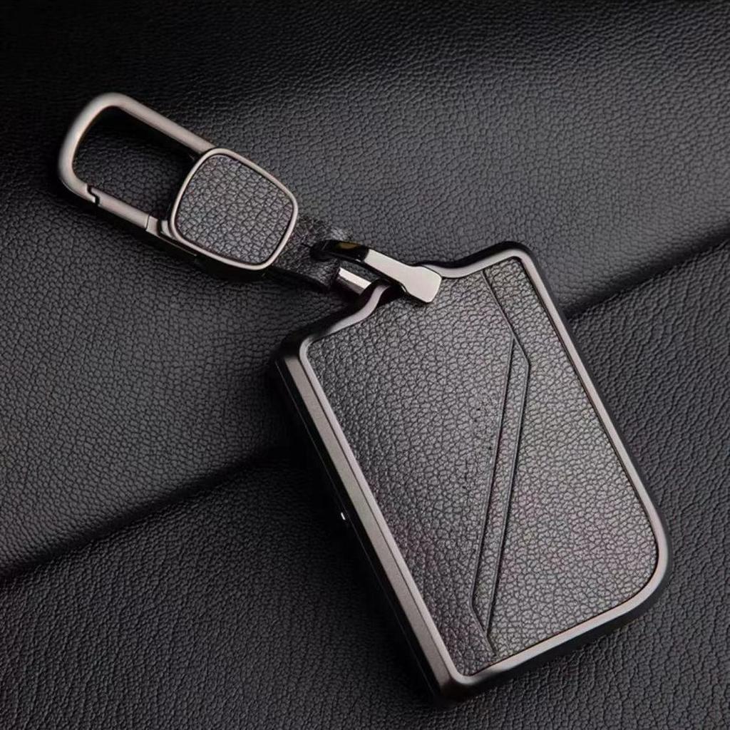 For Lynkco Lynk&Co 05 06 5 6 Lynk Co 05 06 01 1 Auto Accessories Alloy+Leather Car Key Case Keychain Car Accessories