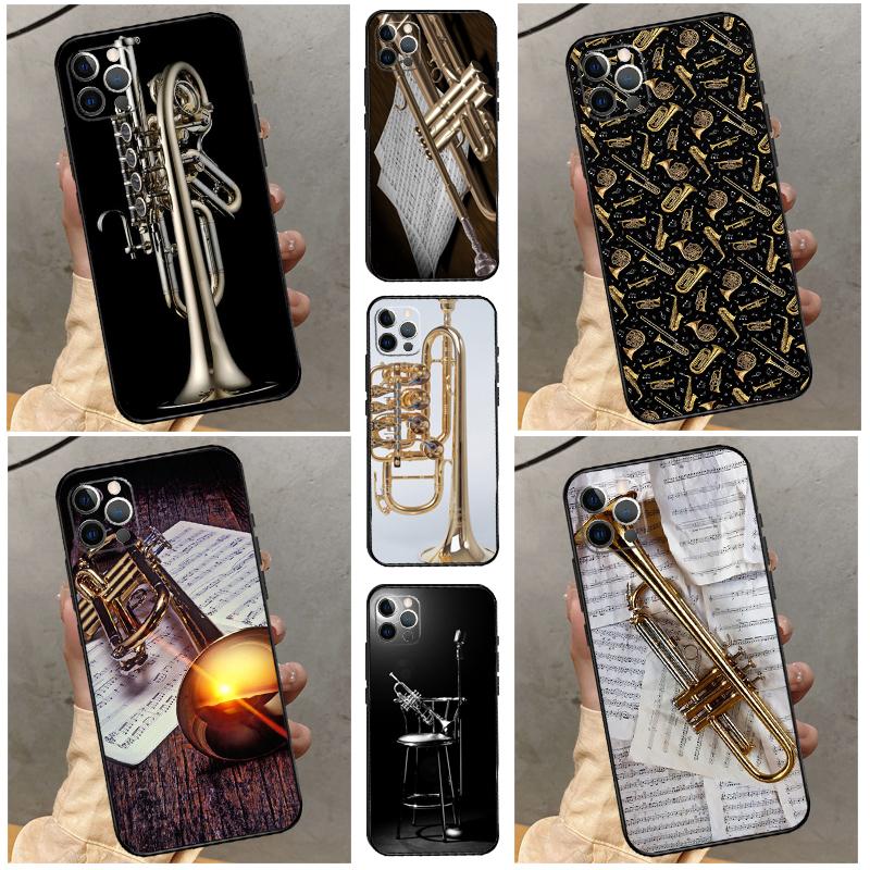 Piccolo Trumpet Brass Instruments Case For ZTE Nubia Red Magic 8S 9S 10S 8 9 10 Pro Plus 6S 7S 6 7 Pro 5G 6R 11 Pro Plus Cover