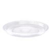 DINGYE 9-inch Clear Disposable Plastic Plates (200 Count)