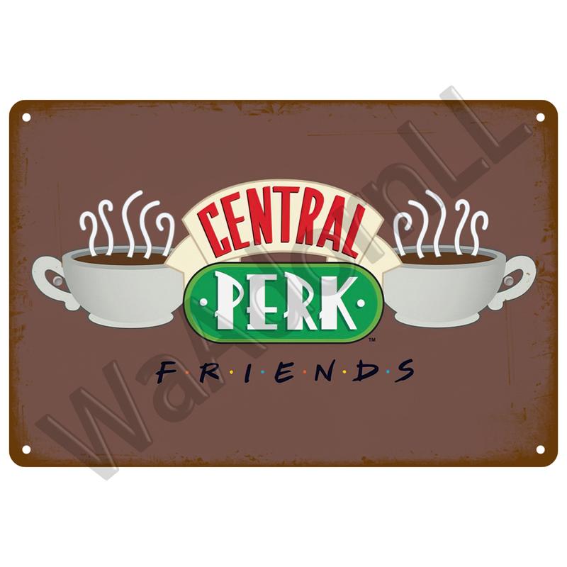 Vintage Blechschild Plakette Metallplatte Wandkunst Poster Metallschild Retro Dekor Kaffee für Küche Bar Café Zimmer Retro Eisenmalerei