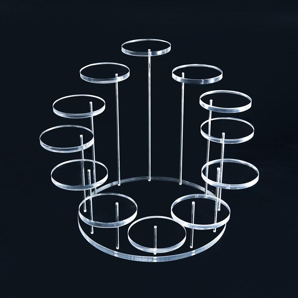 Acrylic Cake Stand Cupcake Stand Display Rack Reusable Cosmetics Holder