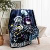 1pc Blanket Murder Drones Print Design, Lightweight Blanket for Sofa, Bed- Soft &Warm, Gift for All Seasons Like Christmas, Halloween