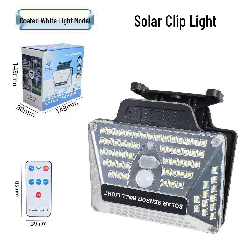 Solar Outdoor Courtyard Light with Motion Sensor – Automatically Illuminates at Night
